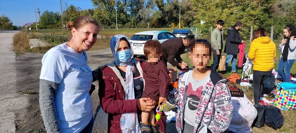 A Hongria Sant'Egidio visita els refugiats que han arribat darrerament de l'Afganistan